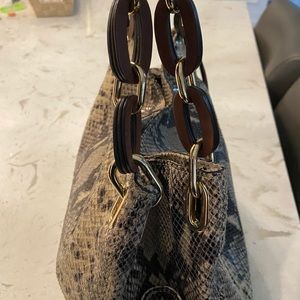 Michael Kors Snakeskin Hobo Bag